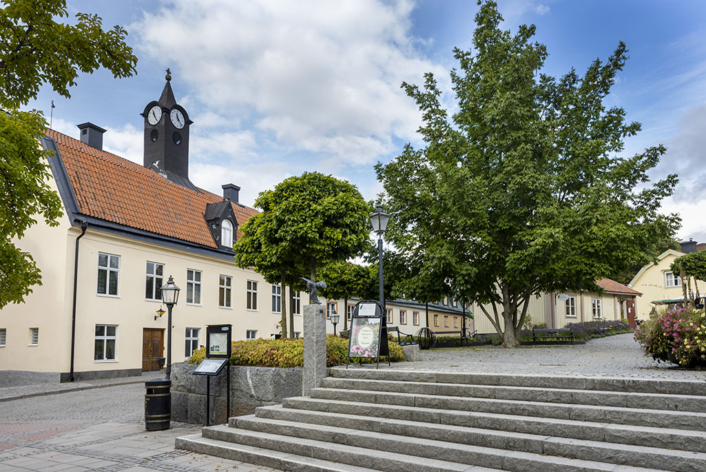 Bild på Rådhusgatan i Enköping