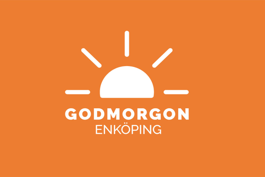 Bild på Godmorgon Enköping logotypen.